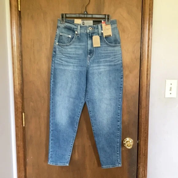 Levi’s high waisted mom jean retro denim size 28 X 27 - Picture 5 of 17